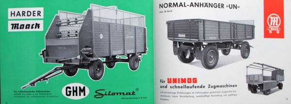 Maack Trailer Modelprogram 1960 Comercialtrailerbrochure (2023)